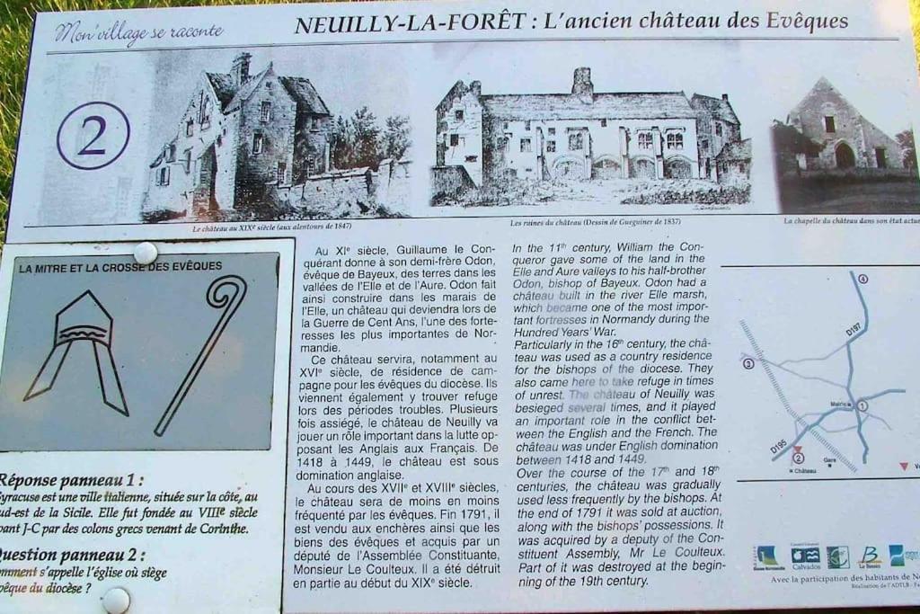 Le Chateau De Neuilly La Foret Villa Isigny-sur-Mer Luaran gambar